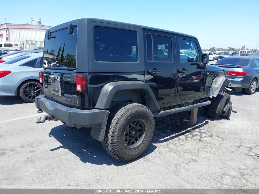 2013 JEEP WRANGLER UNLIMITED SPORT - 1C4BJWDG8DL551202