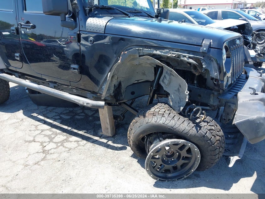 2013 JEEP WRANGLER UNLIMITED SPORT - 1C4BJWDG8DL551202