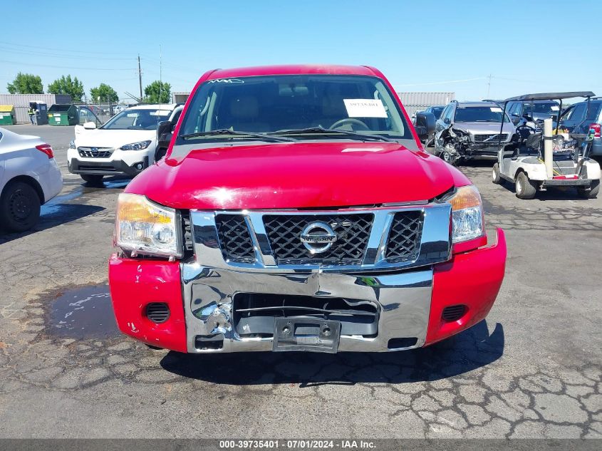 2011 Nissan Titan Sv VIN: 1N6AA0EK0BN325763 Lot: 39735401