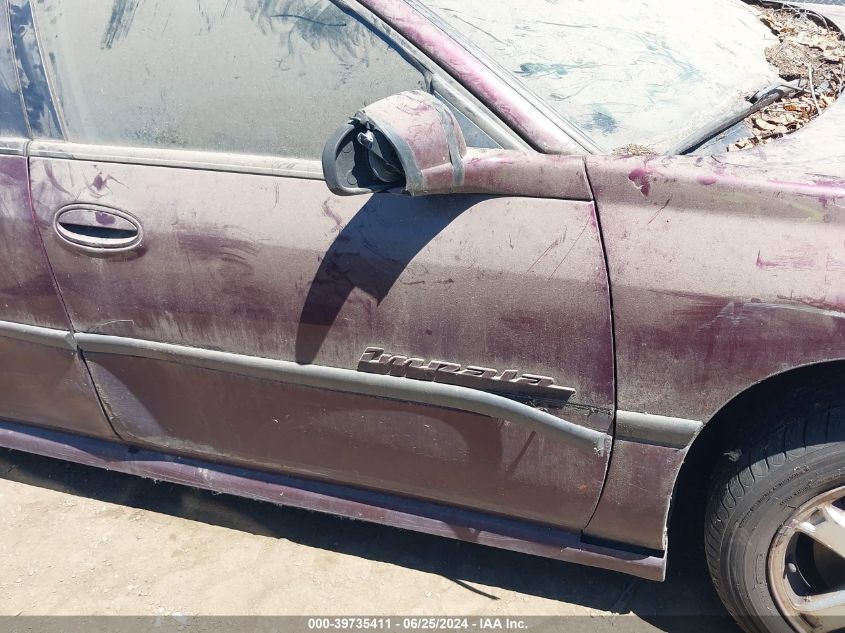 2003 Chevrolet Impala Ls VIN: 2G1WH52K139364087 Lot: 39735411