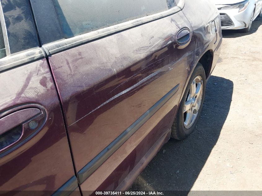 2003 Chevrolet Impala Ls VIN: 2G1WH52K139364087 Lot: 39735411