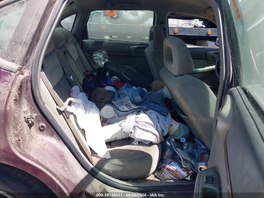 2003 Chevrolet Impala Ls VIN: 2G1WH52K139364087 Lot: 39735411