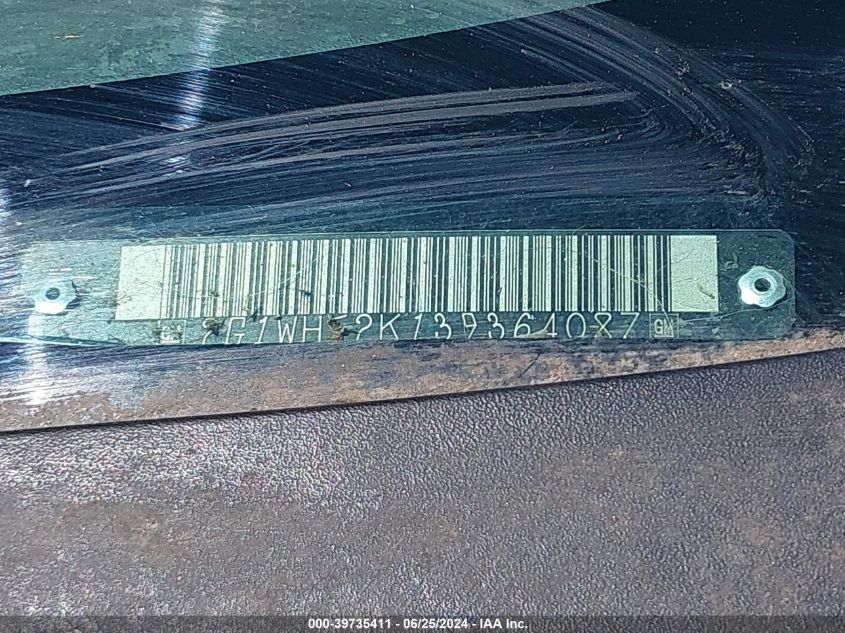 2003 Chevrolet Impala Ls VIN: 2G1WH52K139364087 Lot: 39735411