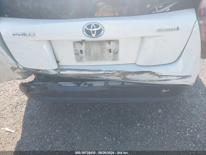 2016 Toyota Prius VIN: JTDKARFU3G3504121 Lot: 39735430