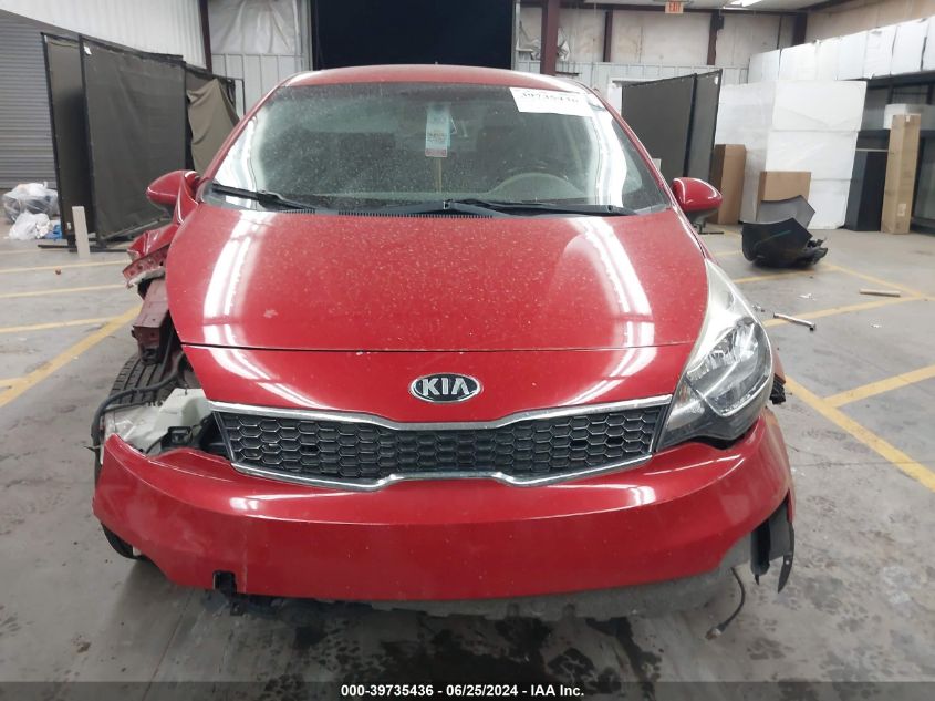 2016 Kia Rio Ex/Sx VIN: KNADN4A38G6676428 Lot: 39735436