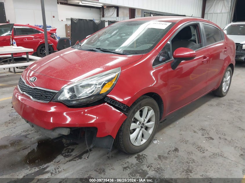 2016 Kia Rio Ex/Sx VIN: KNADN4A38G6676428 Lot: 39735436