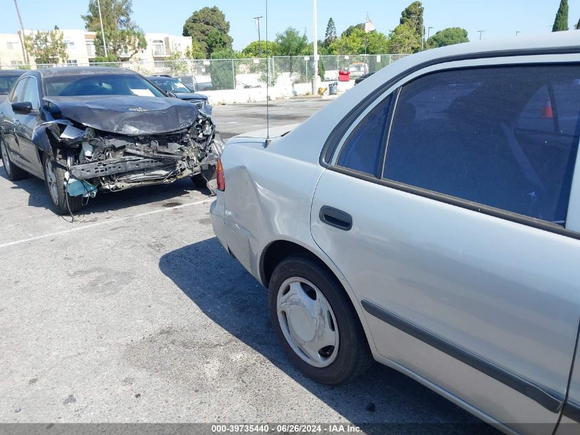 2001 Chevrolet Prizm VIN: 1Y1SK52891Z401798 Lot: 39735440