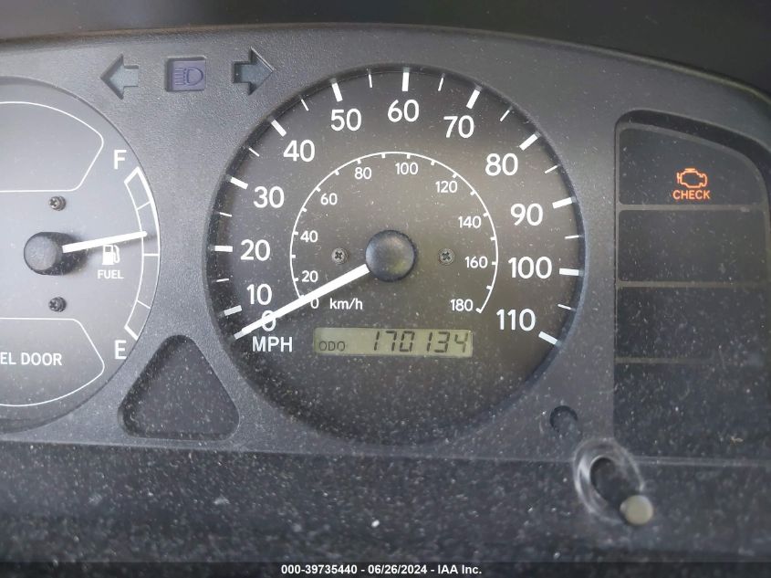 2001 Chevrolet Prizm VIN: 1Y1SK52891Z401798 Lot: 39735440