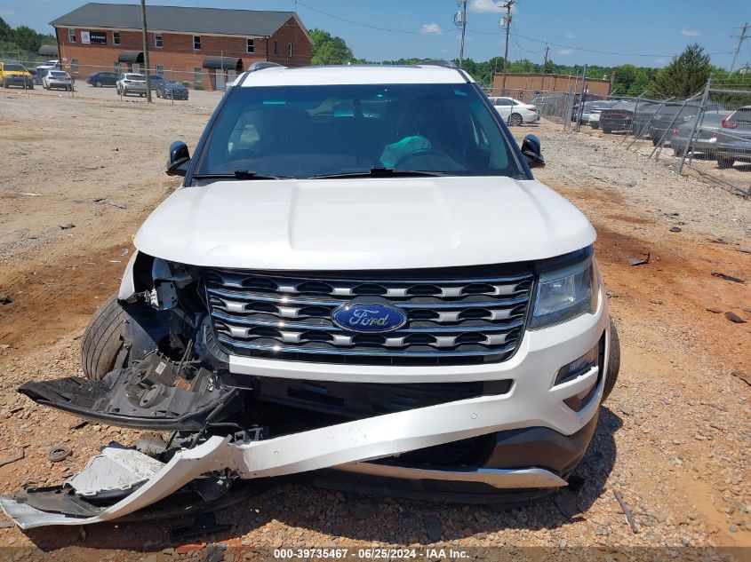 2016 Ford Explorer Xlt VIN: 1FM5K8D86GGD08902 Lot: 39735467