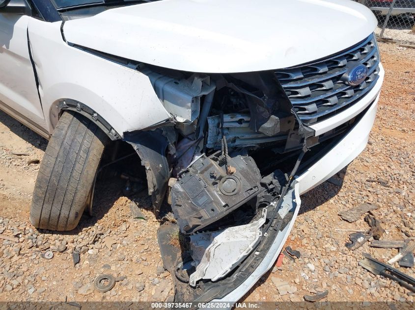 2016 Ford Explorer Xlt VIN: 1FM5K8D86GGD08902 Lot: 39735467