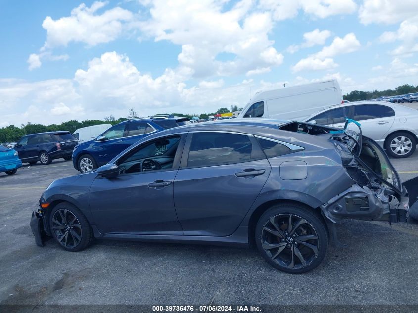 2020 Honda Civic Sport VIN: 2HGFC2F82LH582517 Lot: 39735476