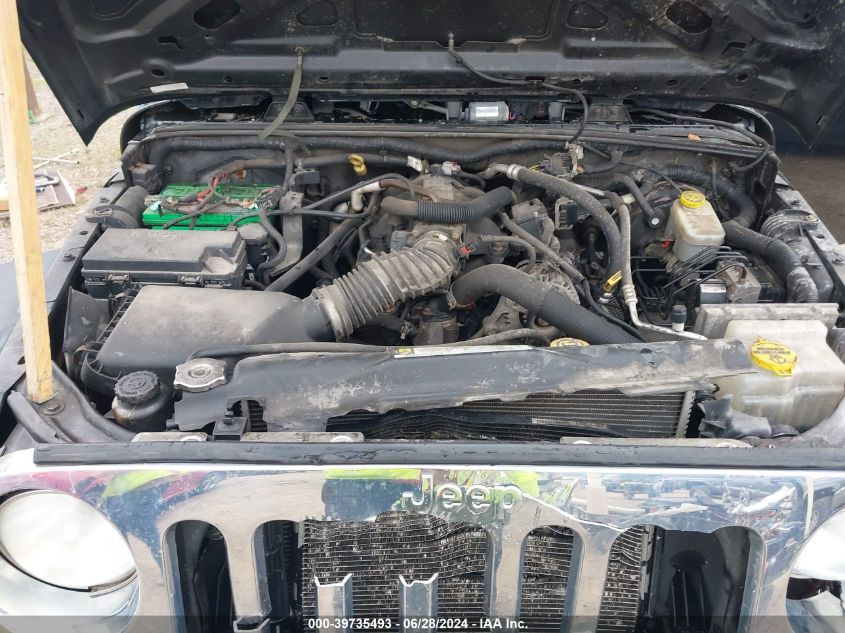 2008 Jeep Wrangler Unlimited X VIN: 1J8GA39128L544043 Lot: 39735493