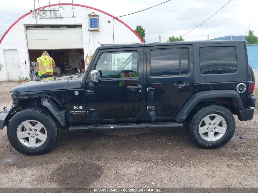 2008 Jeep Wrangler Unlimited X VIN: 1J8GA39128L544043 Lot: 39735493