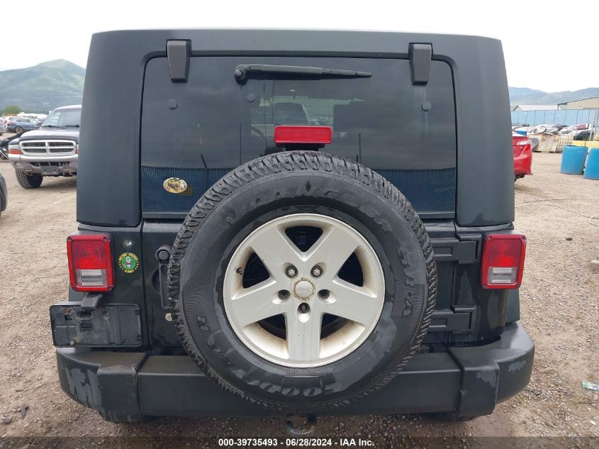 2008 Jeep Wrangler Unlimited X VIN: 1J8GA39128L544043 Lot: 39735493