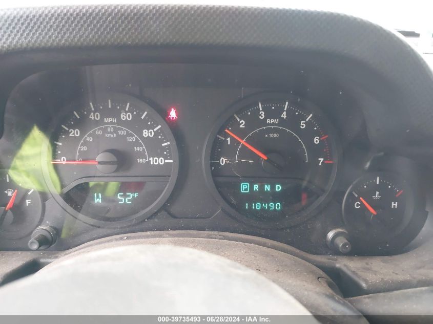 2008 Jeep Wrangler Unlimited X VIN: 1J8GA39128L544043 Lot: 39735493