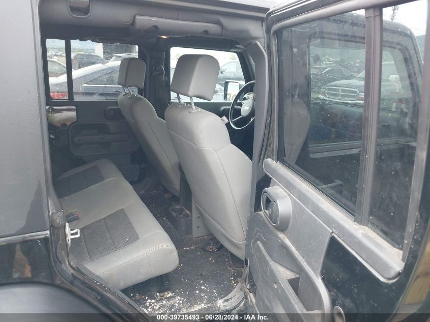 2008 Jeep Wrangler Unlimited X VIN: 1J8GA39128L544043 Lot: 39735493