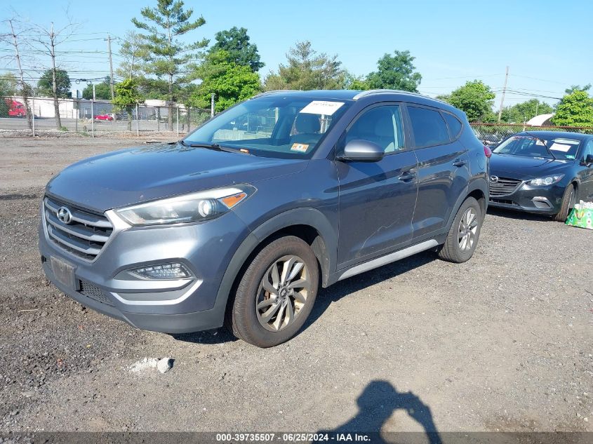 KM8J3CA45HU482172 2017 HYUNDAI TUCSON - Image 2