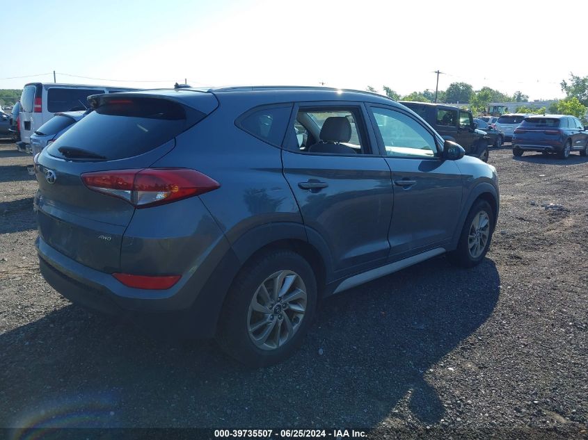 KM8J3CA45HU482172 2017 Hyundai Tucson Limited/Sport And Eco/Se