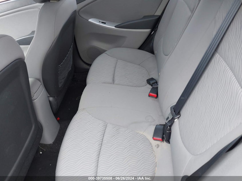 2012 Hyundai Accent Gls VIN: KMHCU4AE2CU119485 Lot: 39735508
