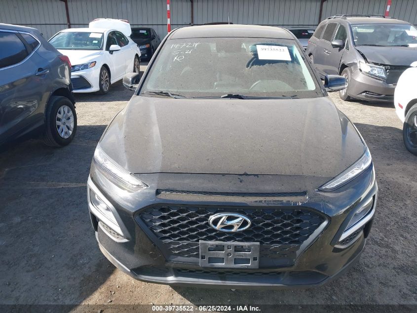 2021 Hyundai Kona Se VIN: KM8K12AA1MU641113 Lot: 39735522