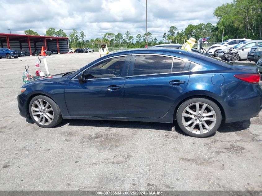 2015 Mazda Mazda6 Touring VIN: JM1GJ1V54F1207046 Lot: 39735534