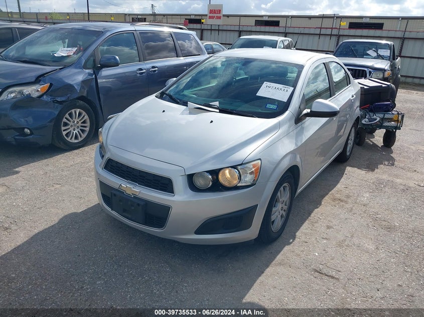 2014 CHEVROLET SONIC LT AUTO - 1G1JC5SH9E4238904