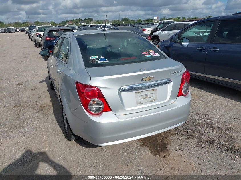 2014 CHEVROLET SONIC LT AUTO - 1G1JC5SH9E4238904