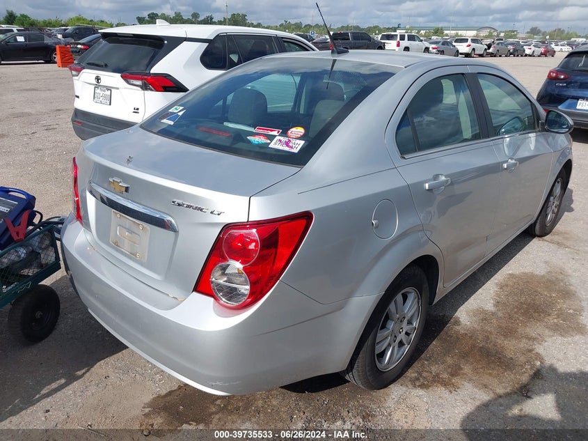 2014 CHEVROLET SONIC LT AUTO - 1G1JC5SH9E4238904