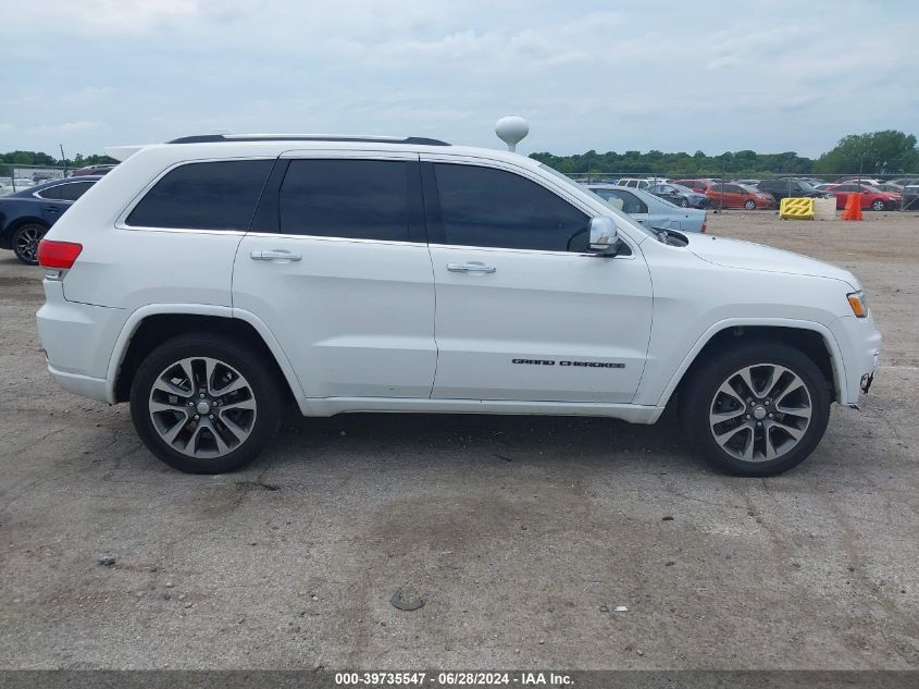 2018 Jeep Grand Cherokee Overland 4X4 VIN: 1C4RJFCGXJC453770 Lot: 39735547