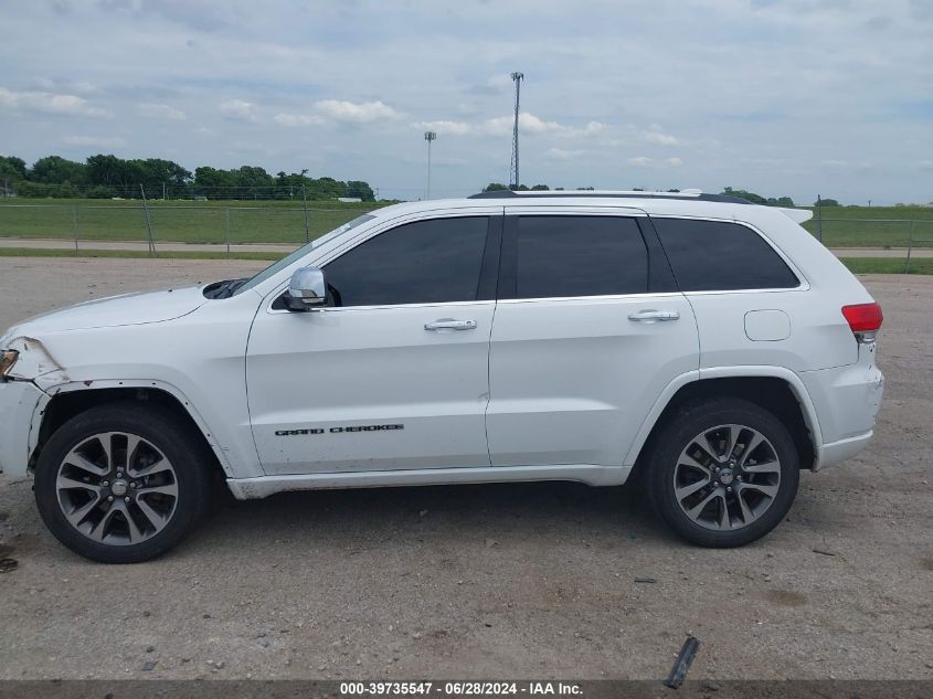 2018 Jeep Grand Cherokee Overland 4X4 VIN: 1C4RJFCGXJC453770 Lot: 39735547