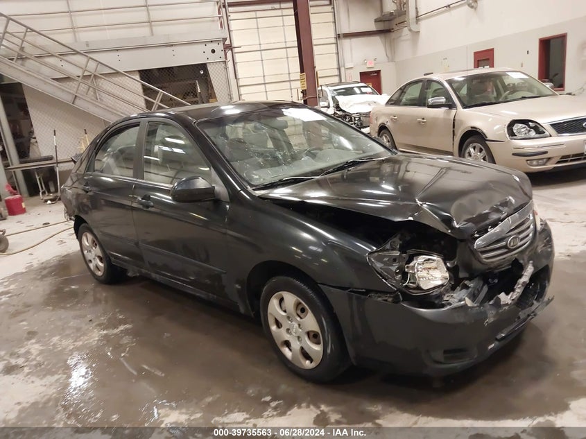 2008 Kia Spectra Ex VIN: KNAFE121985565608 Lot: 39735563