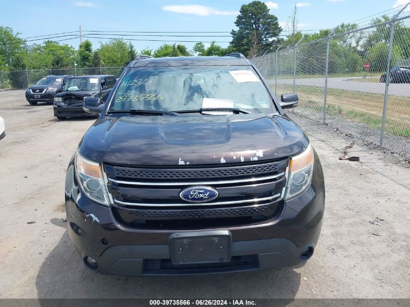 2013 Ford Explorer Limited VIN: 1FM5K7F84DGA08505 Lot: 39735566