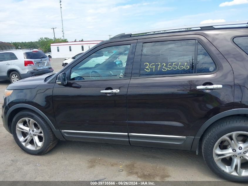 2013 Ford Explorer Limited VIN: 1FM5K7F84DGA08505 Lot: 39735566