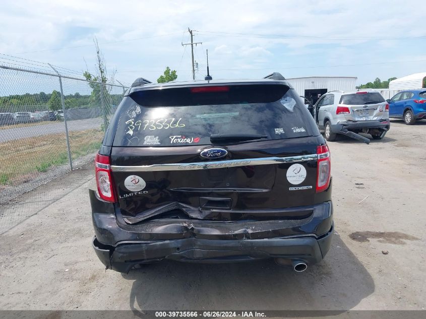 2013 Ford Explorer Limited VIN: 1FM5K7F84DGA08505 Lot: 39735566