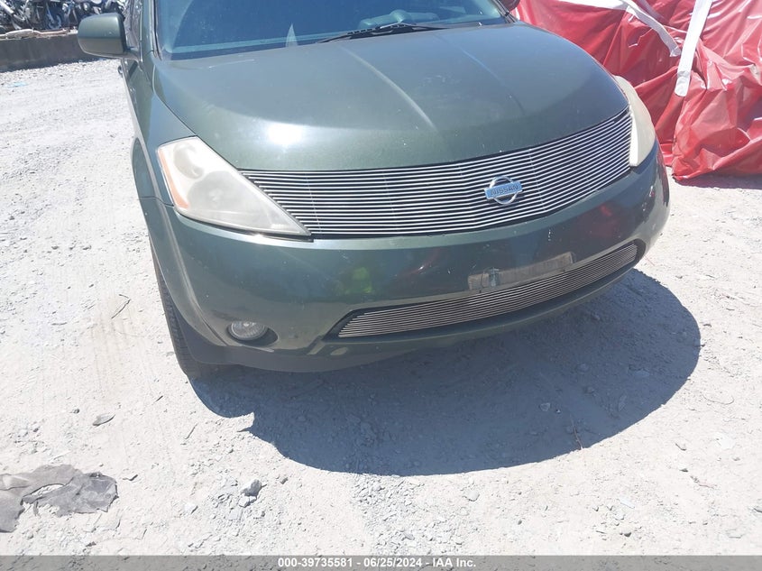 2003 Nissan Murano Sl VIN: JN8AZ08T63W119931 Lot: 39735581