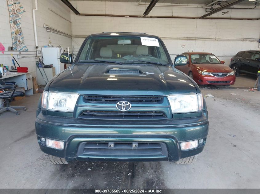 2001 Toyota 4Runner Sr5 V6 VIN: JT3HN86R510335494 Lot: 39735589
