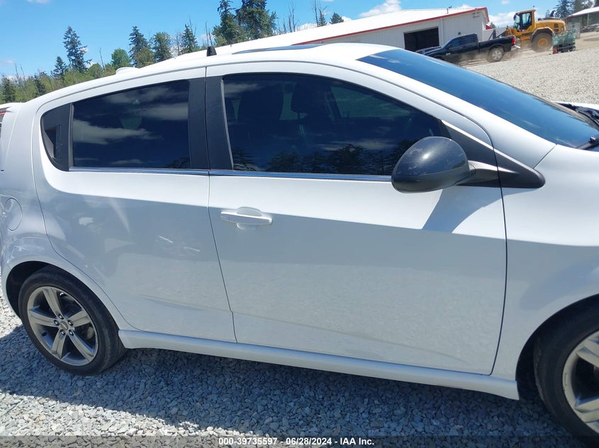 2013 Chevrolet Sonic Rs VIN: 1G1JG6SB1D4246838 Lot: 39735597