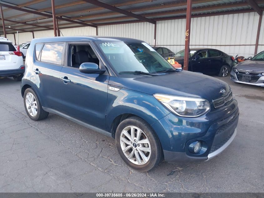 2017 Kia Soul + VIN: KNDJP3A50H7424275 Lot: 39735605