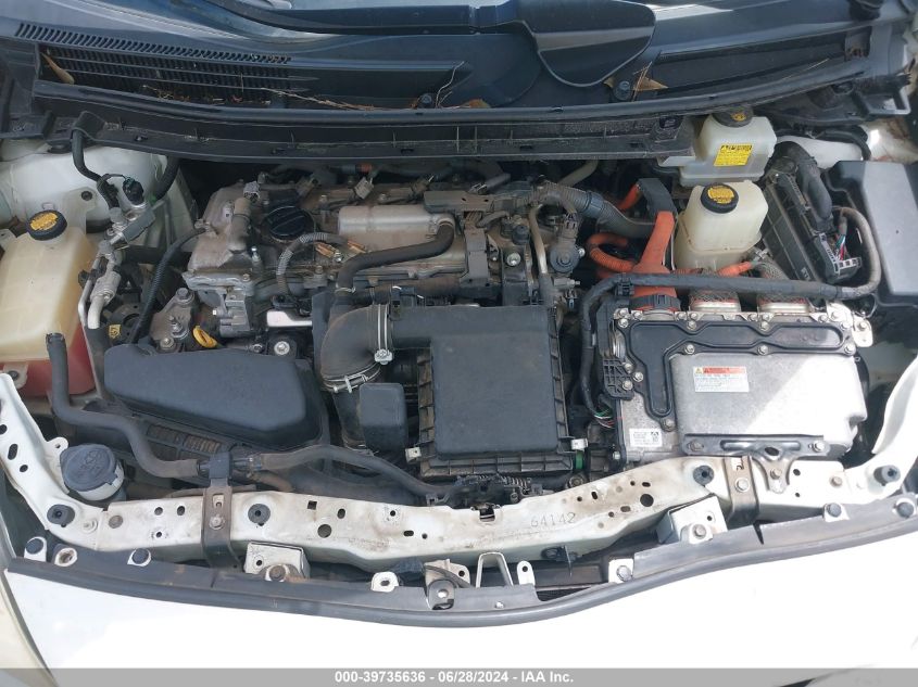 2012 Toyota Prius VIN: JTDKN3DU7C1481405 Lot: 39735636