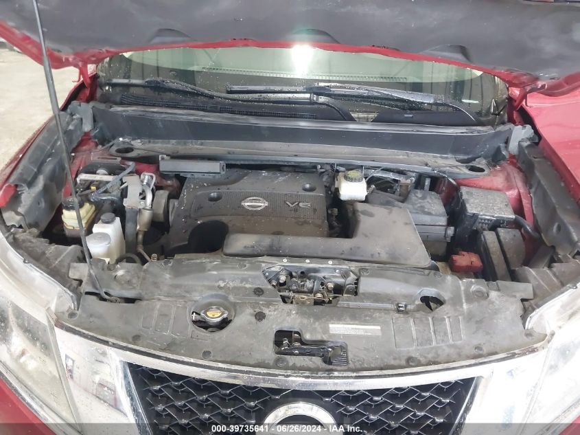 2015 Nissan Pathfinder S/Sv/Sl/Platinum VIN: 5N1AR2MM8FC712178 Lot: 39735641