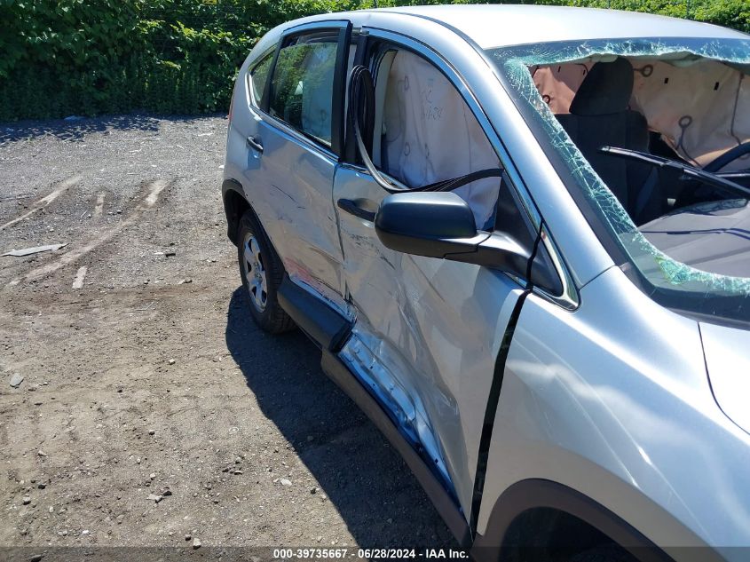 2013 Honda Cr-V Lx VIN: 2HKRM4H34DH687820 Lot: 39735667