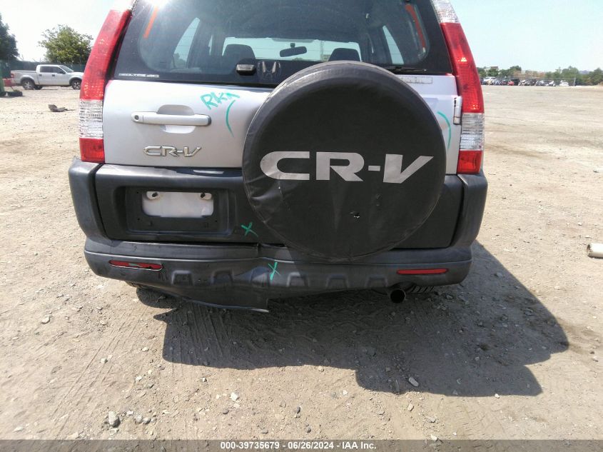 2005 Honda Cr-V Lx VIN: SHSRD78515U323110 Lot: 39735679