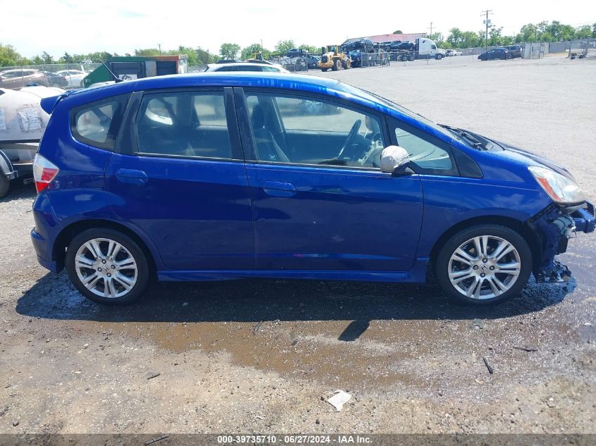 2009 Honda Fit Sport VIN: JHMGE88489S026254 Lot: 39735710