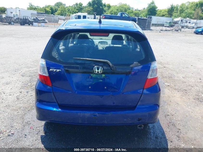 2009 Honda Fit Sport VIN: JHMGE88489S026254 Lot: 39735710