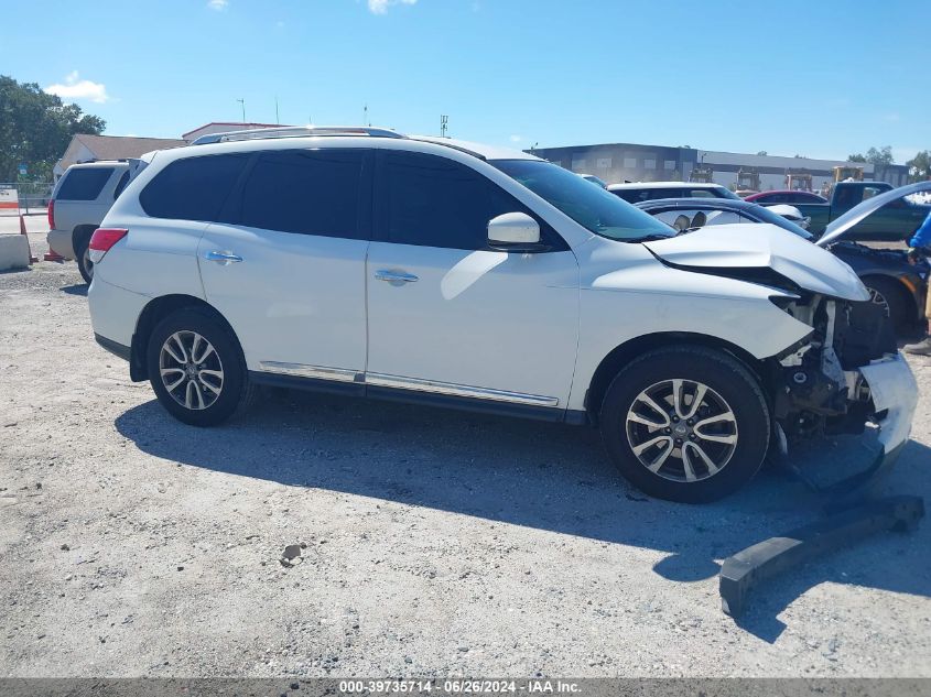 2013 Nissan Pathfinder Sl VIN: 5N1AR2MN9DC681755 Lot: 39735714