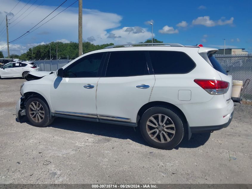 2013 Nissan Pathfinder Sl VIN: 5N1AR2MN9DC681755 Lot: 39735714