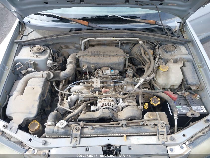 2004 Subaru Forester 2.5X VIN: JF1SG63644H736749 Lot: 39735717