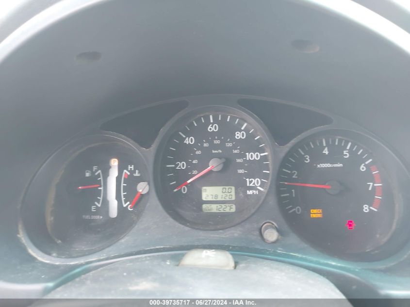 2004 Subaru Forester 2.5X VIN: JF1SG63644H736749 Lot: 39735717