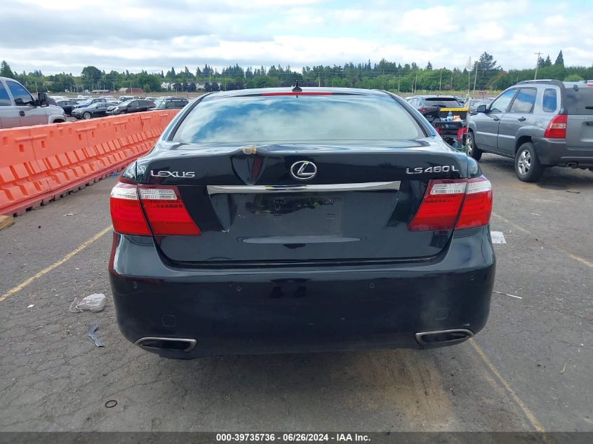 2007 Lexus Ls 460L VIN: JTHGL46F975019215 Lot: 39735736