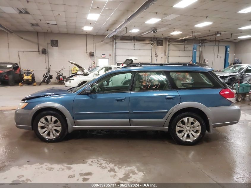 2008 Subaru Outback 3.0R L.l. Bean Edition VIN: 4S4BP86C084342407 Lot: 39735737
